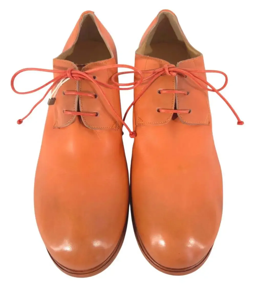 Marsell Grained Leather Derby Shoes US 11 EU 44 Mens Orange $795